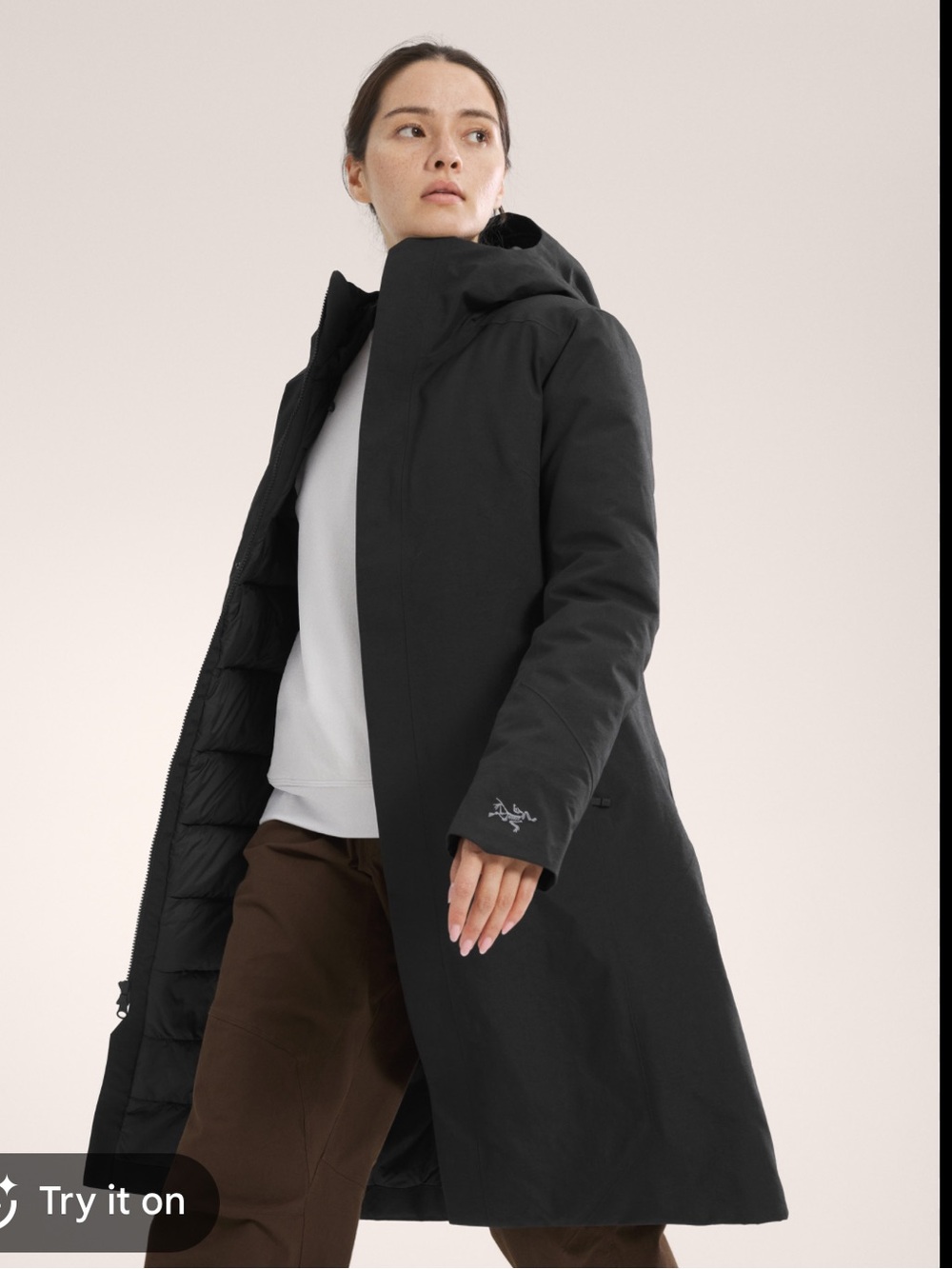 Arcteryx parka down jacket